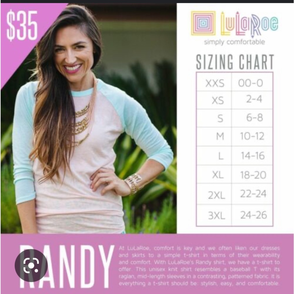 💙🤍🤎Lularoe Randy - Picture 12 of 12